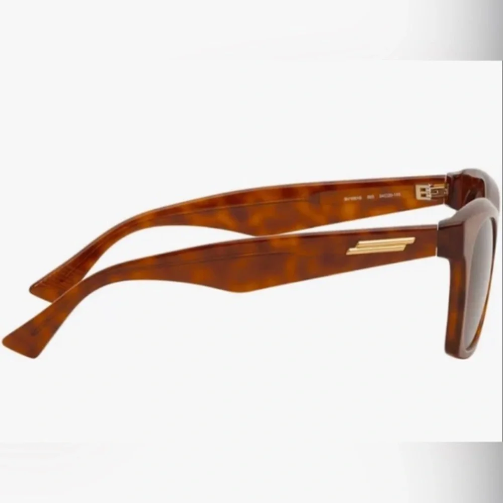 Bottega‎ veneta bv1061s havana brown sunglasses new with hard green case new